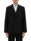 Our Legacy Unconstructed Db Blazer In Black