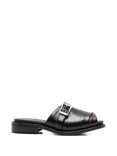 Our Legacy Ginza Buckle-detail Sandals In Black
