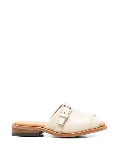 Our Legacy Ginza Buckle-strap Sandals In Brown