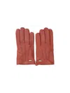 Our Legacy Topstitched His Gloves In Burgundy