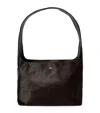 Our Legacy Chocolate Cow Leather Shoulder Bag In Brown