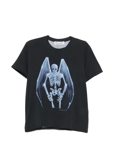 Our Legacy Graphic-print T-shirt In Black