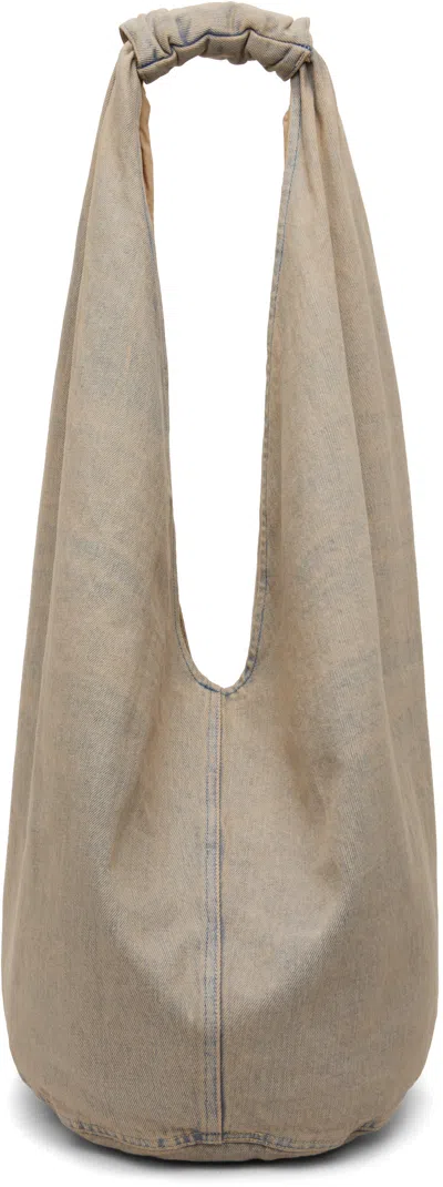 Our Legacy Gray & Blue Drip Bag