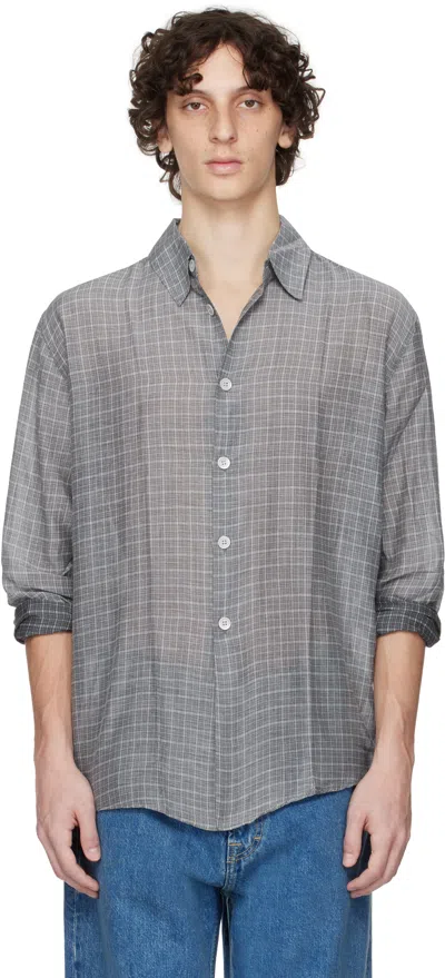 OUR LEGACY GRAY BEYOND SHIRT