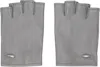Our Legacy Gray Biker Gloves In Pearl Leather
