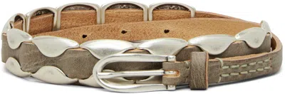 Our Legacy Gray Billow Belt