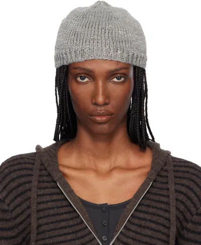 Our Legacy Gray Classic Beanie