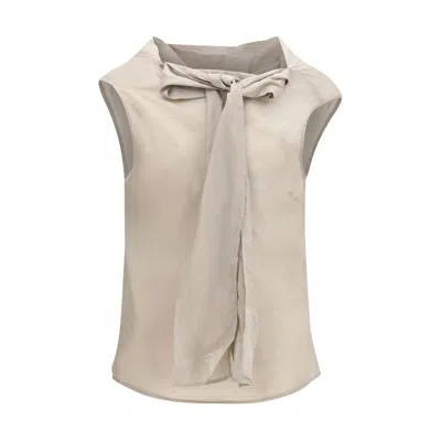 Our Legacy Gray Copper Top In Brown