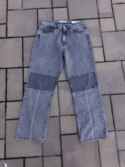 Pre-owned Our Legacy Gray Extended Third Cut Jeans Size 32 New In Black