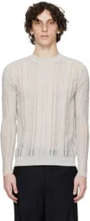 Our Legacy Gray Formal Sweater