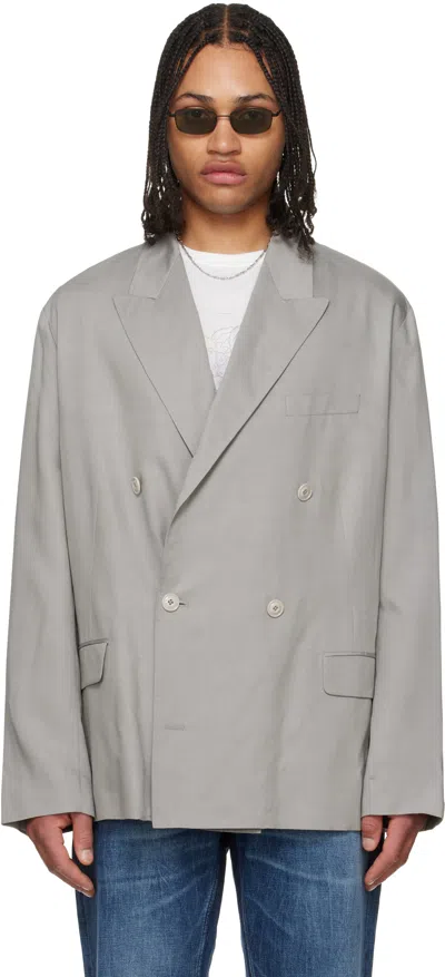 Our Legacy Gray Halt Blazer
