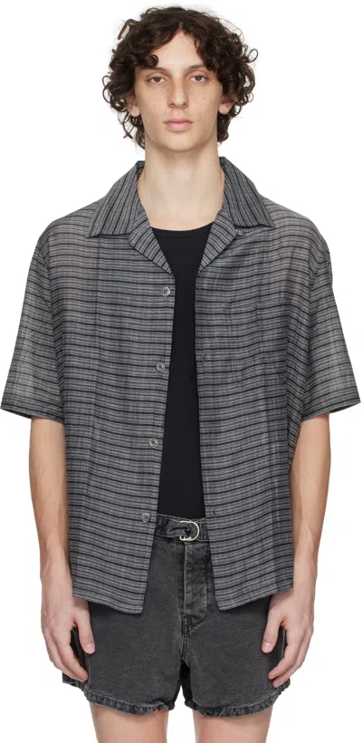 OUR LEGACY GRAY HEUSEN SHORTSLEEVE SHIRT