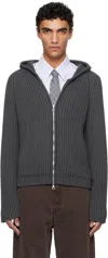 Our Legacy Gray Level Hoodie In Gray