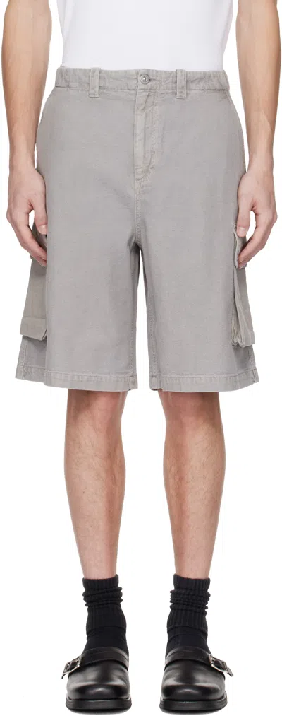 Our Legacy Gray Mount Shorts