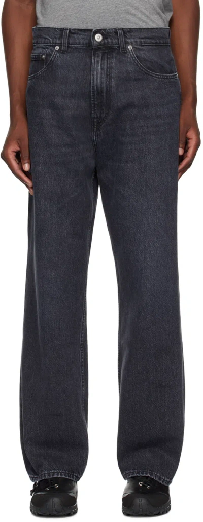 Our Legacy Third Cut Jeans Supergrey Wash In Grey