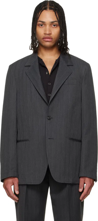 Our Legacy Gray Unconstructed Ceremony Blazer
