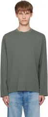 Our Legacy Green Box Longlseeve T-shirt In Green