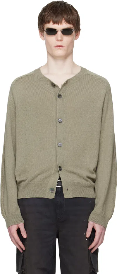 Our Legacy Green True Cardigan