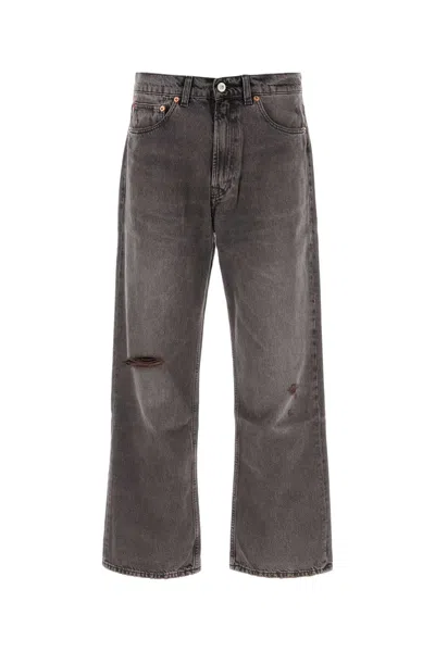 Our Legacy Grey Denim Their Cut Jeans In Gray