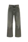 Our Legacy Third Cut Faded Straight Jeans In Gray