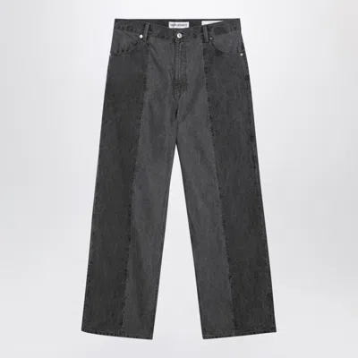 Our Legacy Grey Fatigue Jeans In Green