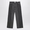 Our Legacy Fatigue Cut High-rise Wide-leg Jeans In Green