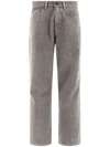 Our Legacy Gray Third Cut Jeans In Grey