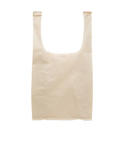 Our Legacy Grocery Tote Bag In Porcelain White