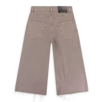 Our Legacy Half Cut Cropped Jeans In Pink