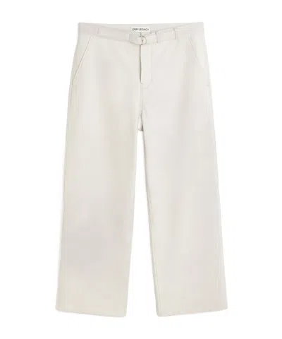 OUR LEGACY OUR LEGACY WIDE LEG PANTS