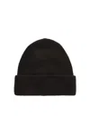 Our Legacy Merino Wool Beanie Hat For In Brown