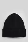 Our Legacy Ribbed-knit Wool Beanie In Black