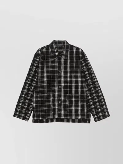 OUR LEGACY HAVEN JACKET CHECKED PATTERN