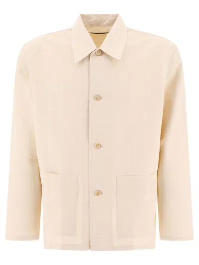 Our Legacy "haven" Overshirt In Beige