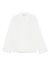 Our Legacy Haven Shirt Jacket - Men's - Polyamide/cotton/viscose/mother Of Pearl In White