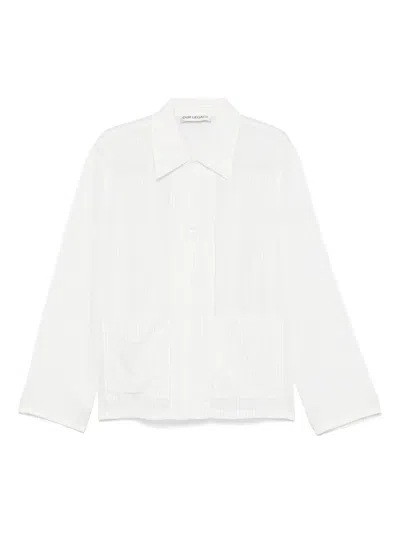 Our Legacy Haven Shirt Jacket In White