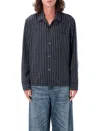 Our Legacy Heusen Shirt Principal Check Rural Wool In Principal Check