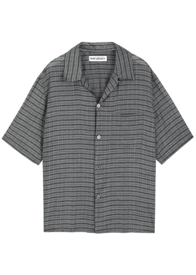 OUR LEGACY OUR LEGACY HEUSEN CHECKED VOILE SHIRT