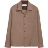 Our Legacy Heusen Microcheck Flannel Button-up Shirt In Animal Print