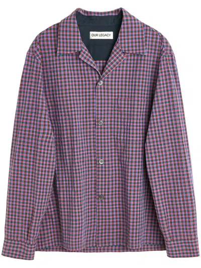 Our Legacy Heusen Shirt In Purple