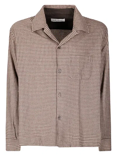 Our Legacy Heusen Shirt In Multi