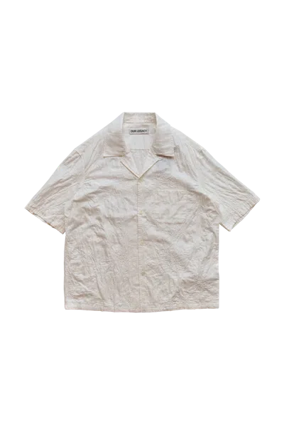 Our Legacy Heusen Shortsleeve Shirt White