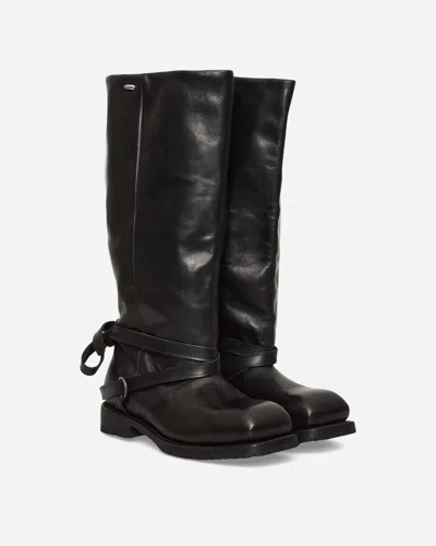 Our Legacy High Engine Boots In Black