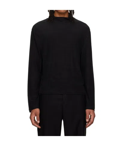 Our Legacy High-neck Long-sleeved Sweater In Black