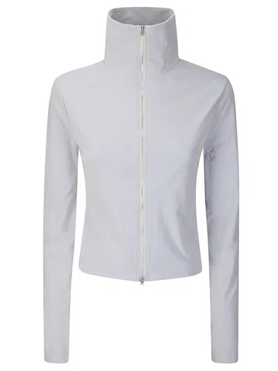 Our Legacy High Neck Slim Fit Sweatshirt In White