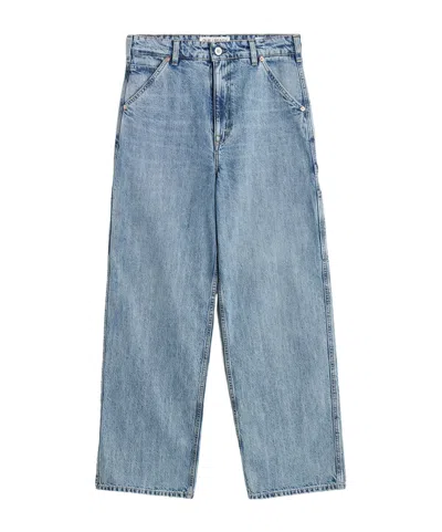 Our Legacy High-rise Wide-leg Jeans In Blue