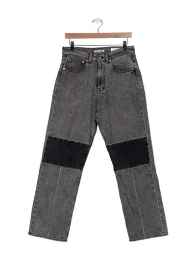Pre-owned Our Legacy High-rise Straight Leg Jeans In Gray