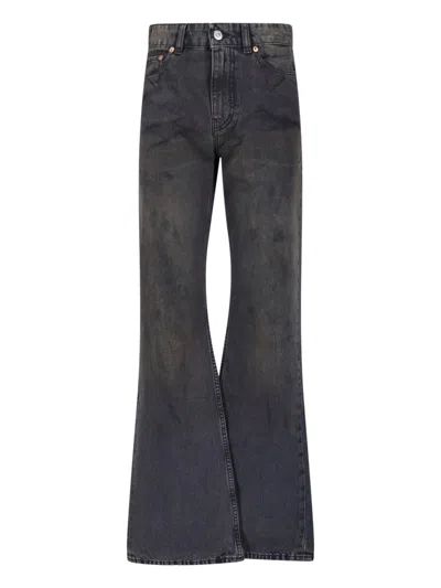 Our Legacy High-waisted Flare Jeans In Black