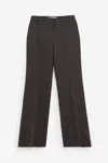 Our Legacy Brown Hip Trousers In Brown