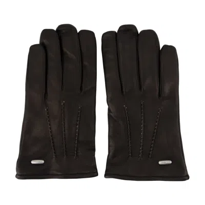 Our Legacy His Gloves  Leather Black